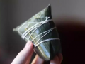 牛角粽子的包法视频,传统技艺，一学就会